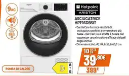 Ipercoop Asciugatrice Hotpoint Ariston offerta