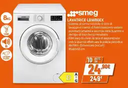 Ipercoop Smeg lavatrice lbw80ex offerta