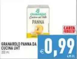 Iperfamily Granarolo panna da cucina UHT offerta