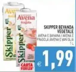 Iperfamily Skipper bevanda vegetale avena e banana offerta
