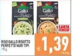 Iperfamily Riso Gallo Risotto Perfetto Vari Tipi offerta