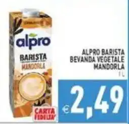 Iperfamily Alpro Barista bevanda vegetale mandorla offerta