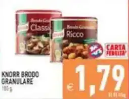Iperfamily Knorr brodo granulare offerta