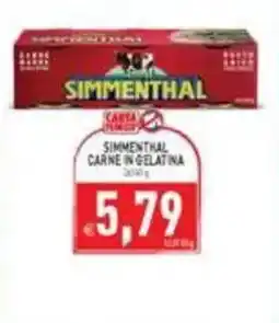 Iperfamily Simmenthal carne in gelatina offerta