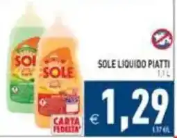 Iperfamily Sole liquido piatti offerta