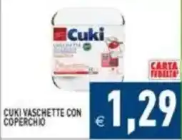 Iperfamily Cuki vaschette con coperchio offerta