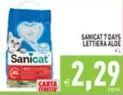 Iperfamily Sanicat lettiera aloe offerta