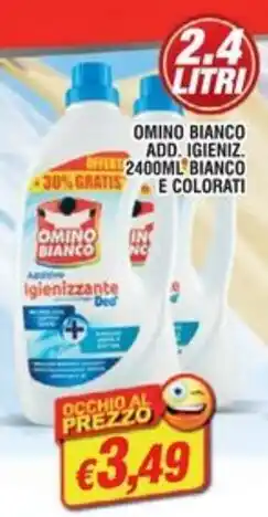Vapashop Omino bianco igienizzante offerta