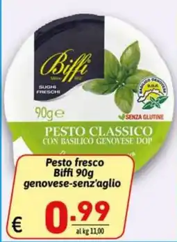 Ipercarni Pesto fresco Biffi offerta