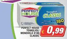 Vapashop Perfect House tovaglioli monovelo classic offerta