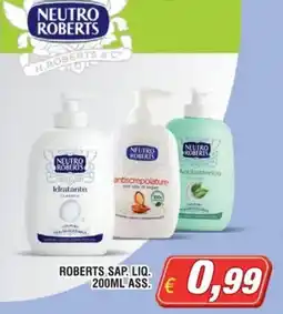 Vapashop Neutro Roberts sapone liquido offerta