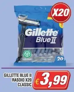 Vapashop Gillette Blue II rasoi classic offerta