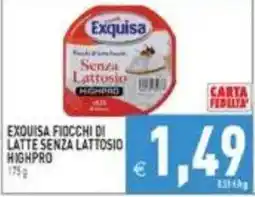 Iperfamily Exquisa fidocchi di latte senza lattosio highpro offerta