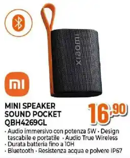 Ipercoop Mini speaker sound pocket Xiaomi offerta