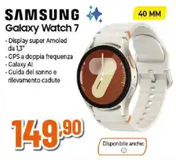 Ipercoop Samsung Galaxy Watch 7 offerta