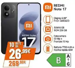 Ipercoop Redmi Note 17 offerta