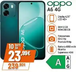Ipercoop Oppo A6 4G offerta