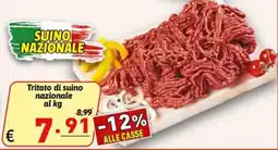 Ipercarni Tritato di suino nazionale offerta
