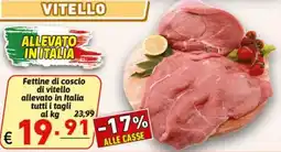 Ipercarni Fettine di coscio di vitello offerta