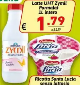 Ipercarni Latte UHT Zymil Parmalat offerta