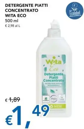Detergente Piatti Concentrato Wita Eco