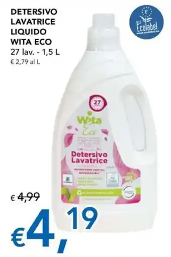 Detersivo Lavatrice Wita Eco