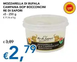 Migross Superstore Mozzarella di bufala campana dop bocconcini re di sapori offerta