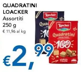 Quadratini Loacker Assortiti