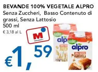 Beverage 100% vegetale Alpro