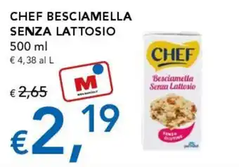Chef Besciamella Senza Lattosio