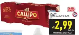 Iperfamily Callipo tonno all'olio di oliva offerta