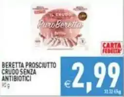 Iperfamily Beretta Prosciutto Crudo offerta