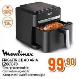 Ipercoop Moulinex friggitrice ad aria offerta