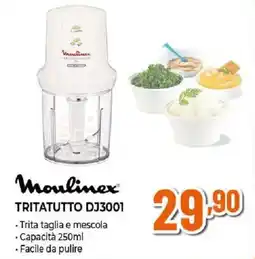 Ipercoop Moulinex Tritatutto DJ3001 offerta