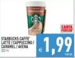 Iperfamily Starbucks Caffè Latte offerta