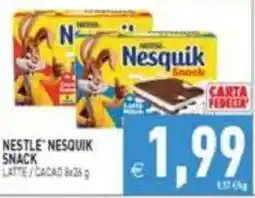 Iperfamily Nestlé Nesquik Snack offerta