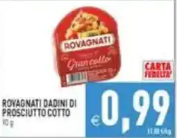 Iperfamily Rovagnati dadini di prosciutto cotto offerta