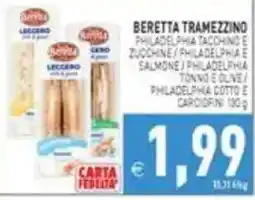 Iperfamily Beretta tramezzino offerta