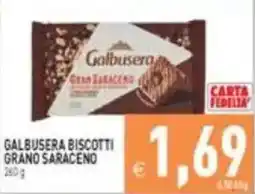 Iperfamily Galbusera biscotti grano saraceno offerta