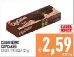Iperfamily Cuorenero Cupcakes offerta
