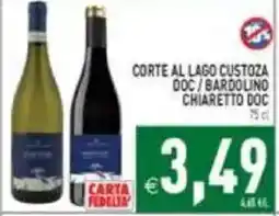 Iperfamily Corte al lago custoza doc / bardolino chiaretto doc offerta