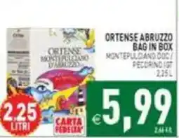 Iperfamily Ortense Abruzzo Montepulciano D.O.C. / Pecorino I.G.T. offerta