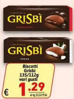 Ipercarni Biscotti Grisbi offerta