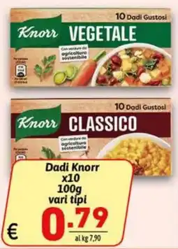 Ipercarni Dadi Knorr offerta