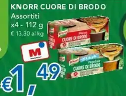 Migross Supermercati e Market Knorr cuore di brodo offerta