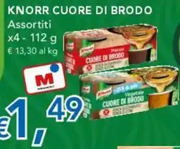 Migross Supermercati e Market Knorr cuore di brodo offerta