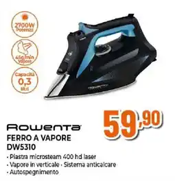 Ipercoop Rowenta ferro a vapore offerta