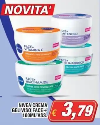 Nivea crema gel viso face+