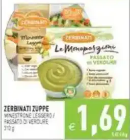 Iperfamily Zerbinati zuppe minestrone leggero / passato di verdure offerta