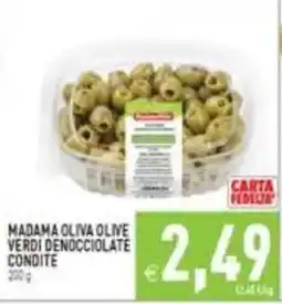 Iperfamily Madama Oliva olive verdi denocciolate condite offerta